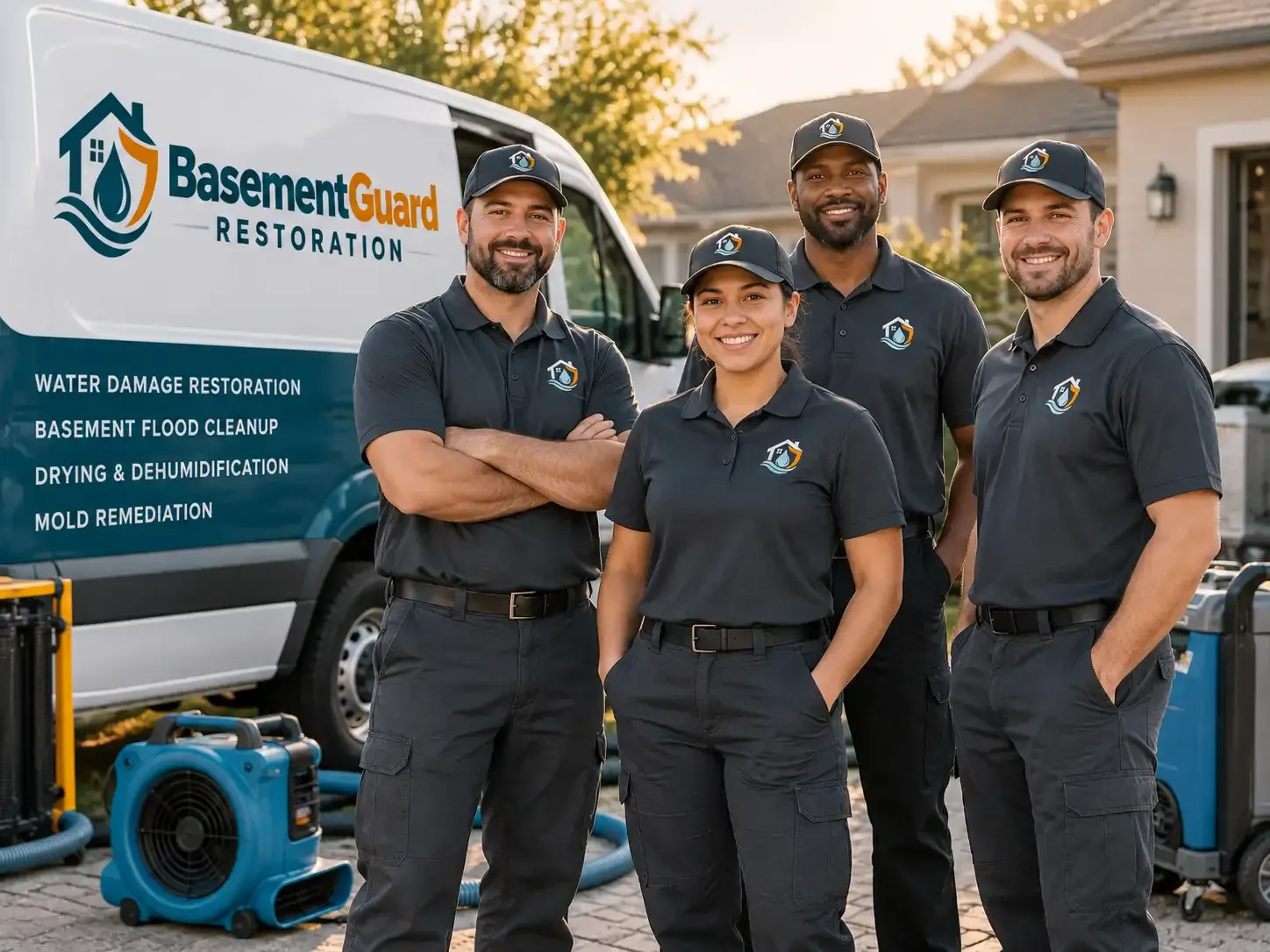Basement Water Damage Restoration company in Upland, NE